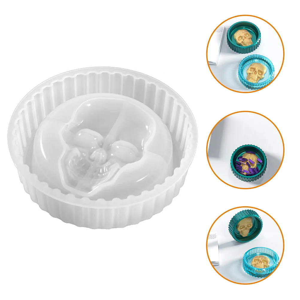 

Форма для отлива пепельницы, силиконовая форма для пепельницы, форма для рукоделия, форма для Хэллоуина