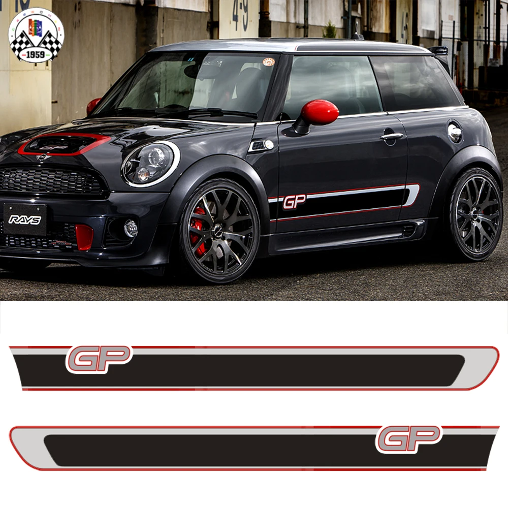 

Новый материал JCW S GP боковая наклейка на корпус капота наклейки для Mini Cooper R55 R56 R57 R58 R59