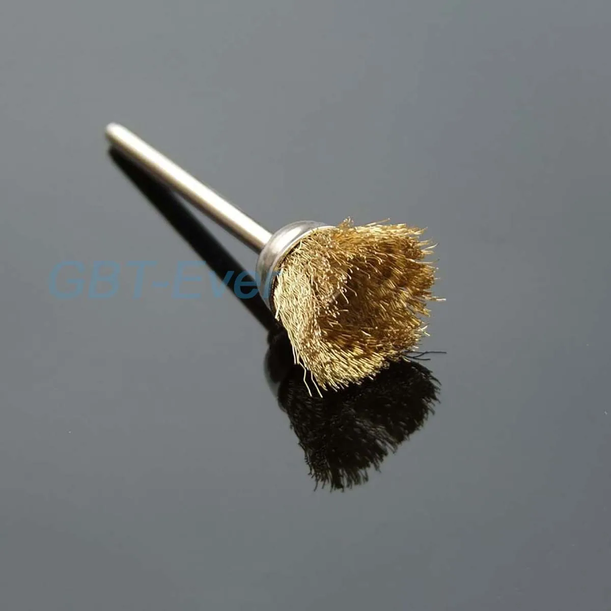 

1Pcs 3mm Drill Heads Broom Grinding Head Grinding Head Sanding Head Gold Color Broom Metal Head Tools Toys Models Accessories