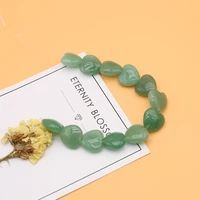 new top quality natural stone mix heart shape green aventurine beads for jewelry necklace bracelet diy making 16mm