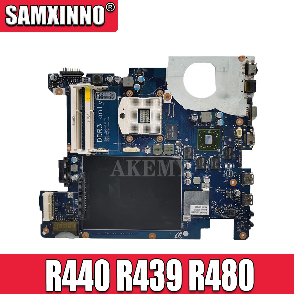 

BA92-06675B BA92-06675A Mainbord For Samsung R440 R439 R480 Laptop Motherboard BA41-01298A With ATI 100% Tested