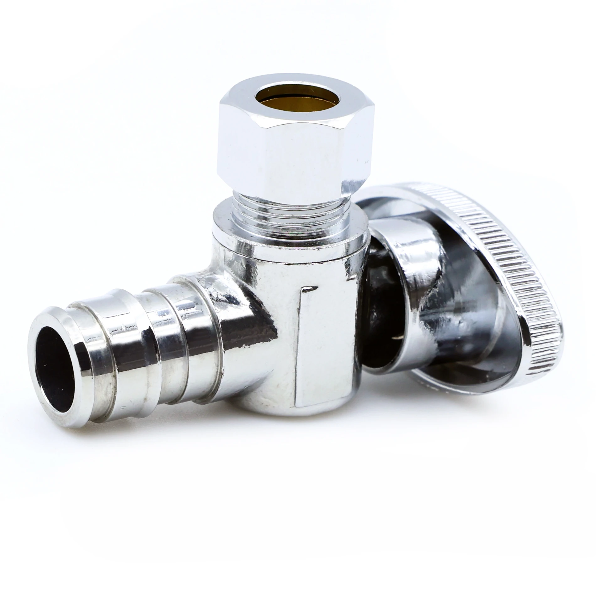 KING SMART PEX A/F1960/Wisbo 1/2&quot * 3/8&quot OD 1/4 Угловой запорный клапан поворота 8 шт./корпус 80408