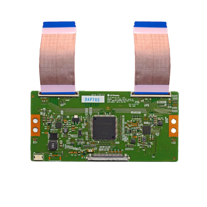 Плата T-con 6870C-0535B для LG Display V15 UHD TM120 Ver0.9 и т. д. 2 типа панелей телевизионной платы 6870C