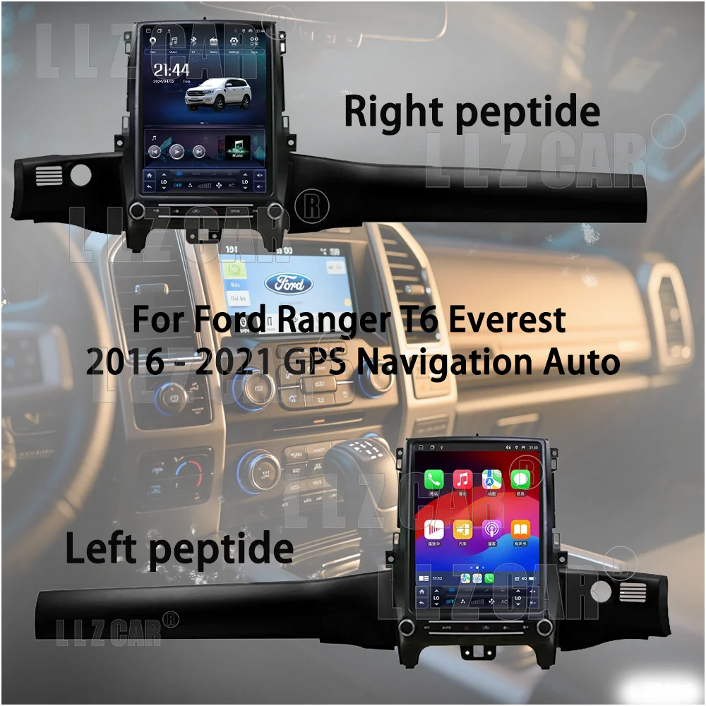 Фото Для Ford Ranger 2015 2016 2017 2018 2019 2020 Android Carplay Радиоплеер Автомобильный GPS-навигатор Мультимедийный головное устройство Автомобильная стереосистема №3