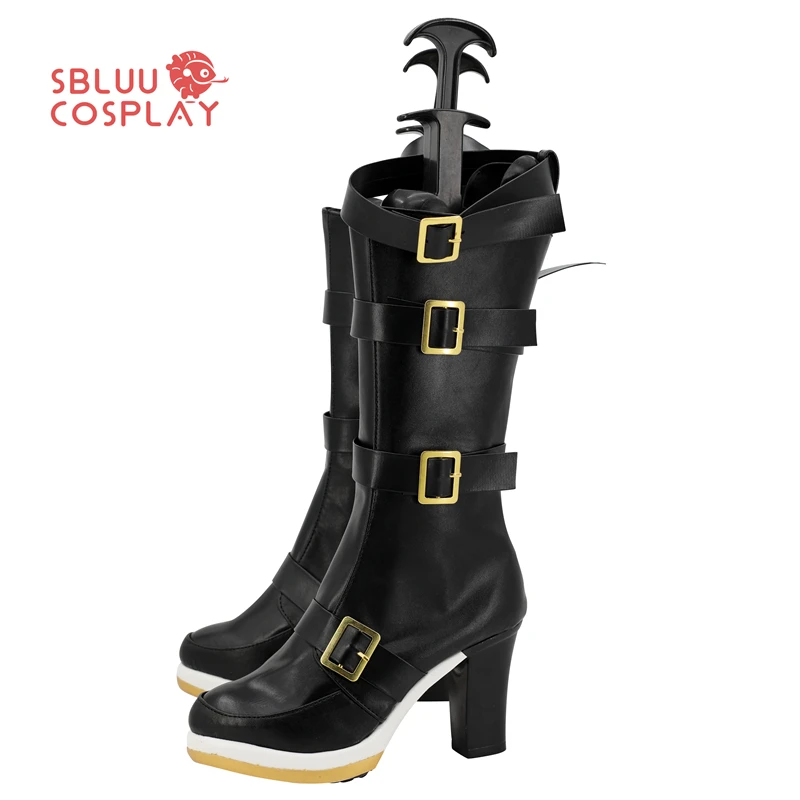 Фото SBluuCosplay Game Tanino Gimlet Обувь для косплея Хэллоуин Тематические мероприятия Сапоги на заказ №1