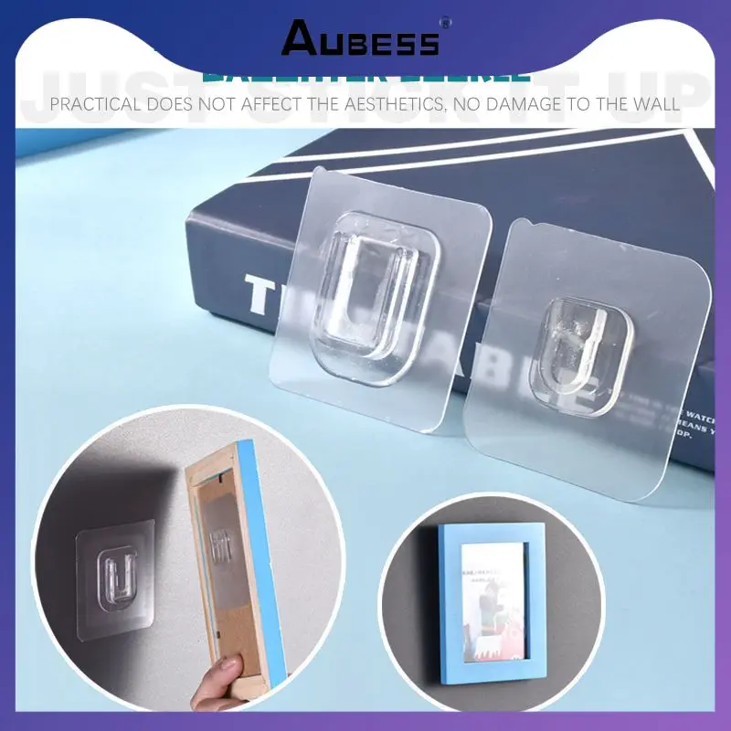 

Double-sided Adhesive Wall Hooks Strong Wall Hanger Transparent Suction Cup Wall Hanger Transparent Suction Cup Sucker Hook