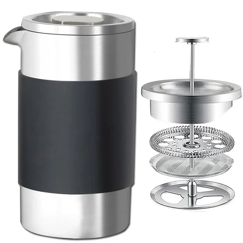 Кофеварка с французским фильтром портативный французский пресс кофеварка из