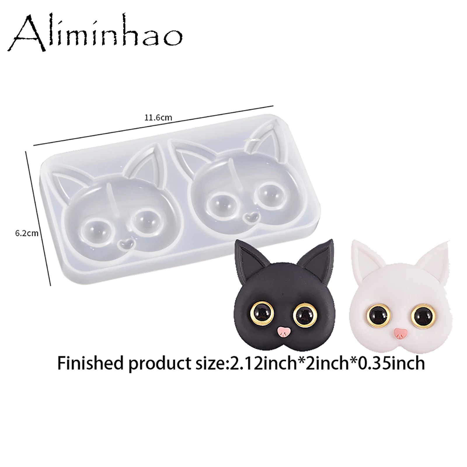 

Формы для торта Aliminhao силиконовые медведь, кролик, кошка