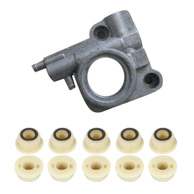 

1X Oil Pump For Echo CS-350 CS-2600 CS350 CS2600 & 10 Pack Oil Pump Worm Gear For Echo CS-350 CS-2600 CS350 CS2600