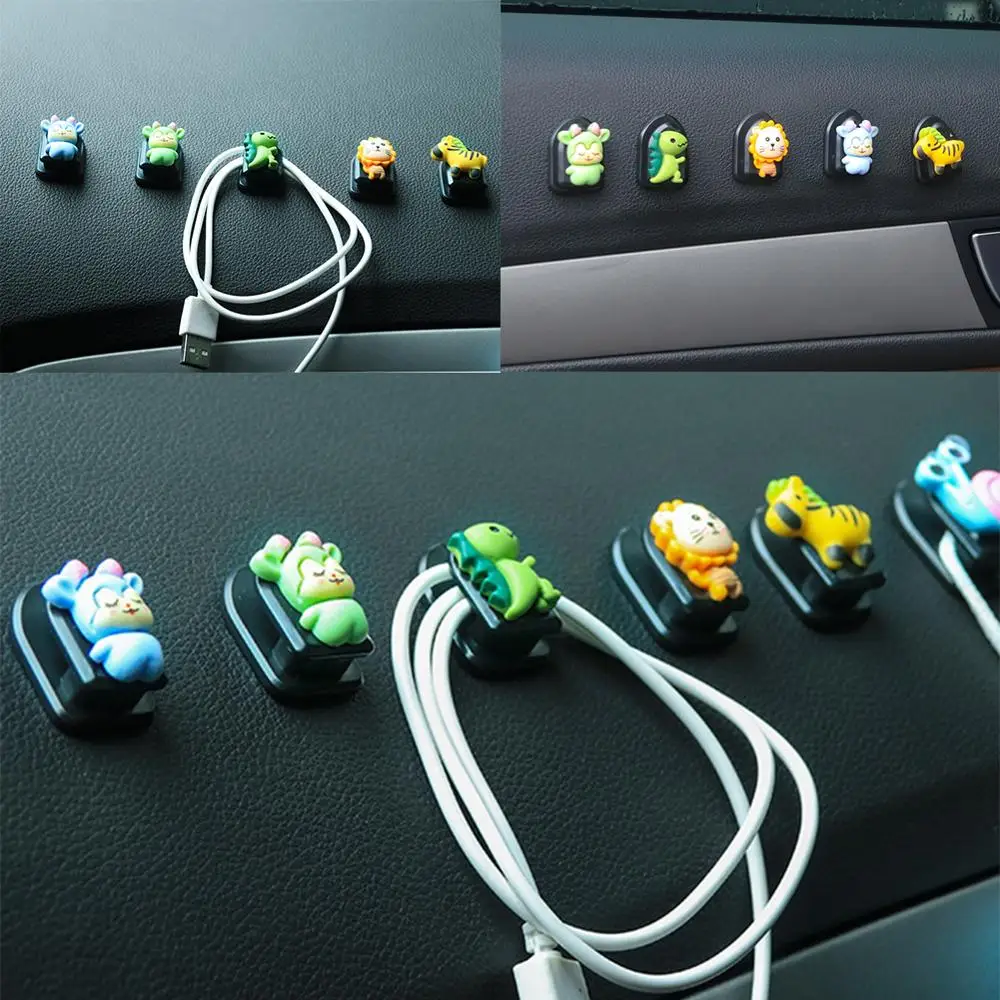 Автомобильные зажимы органайзер USB для кабеля автомобильный крючок