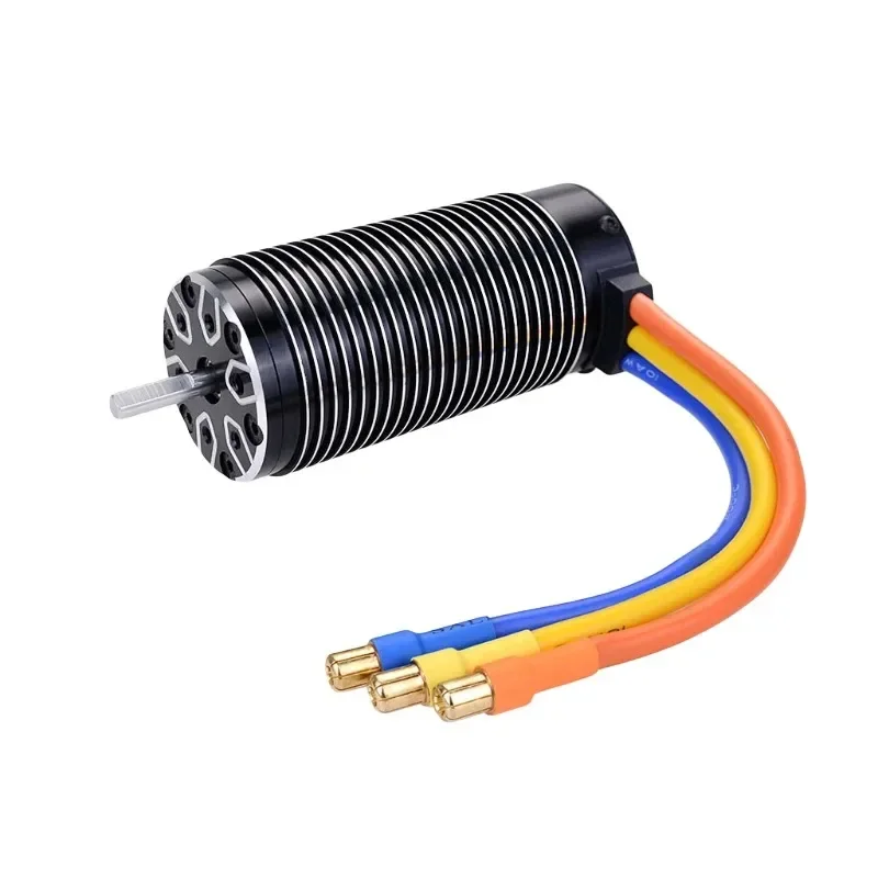 Фото Новый бесщеточный мотор SkyDEl Rocket 4092 1250KV/1420KV/1650KV, 4-полюсный, 5 мм, без датчиков, для гоночных монстр-траков 1/8 масштаба, дрифта и внедорожных гонок №5