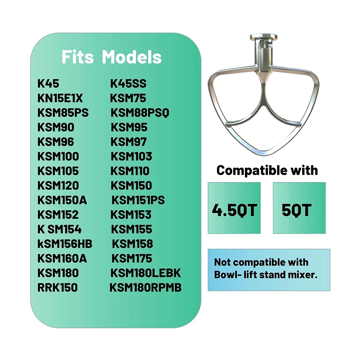 Миксеры из нержавеющей стали для кухни 4 5-5QT без покрытия можно мыть в