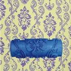 3D резиновый настенный декоративный ролик для рисования, узорчатый ролик, инструменты для украшения стен без рукоятки 025Y