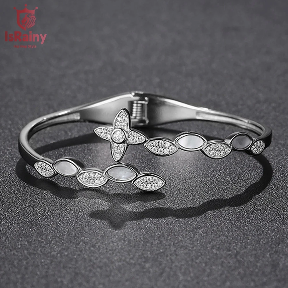 Женский и мужской браслет из серебра 925 пробы