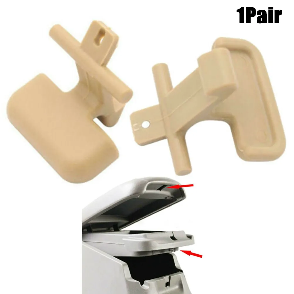 

For Hyundai Sonata 2009-2010 Armrest Latch Clip Latch Clip Center Console Replace Beige Upper & Lower Accessories