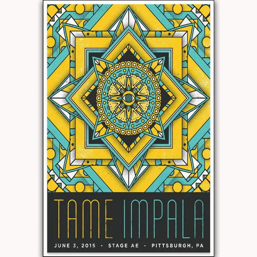 Художественный постер Tame Impala Linbao
