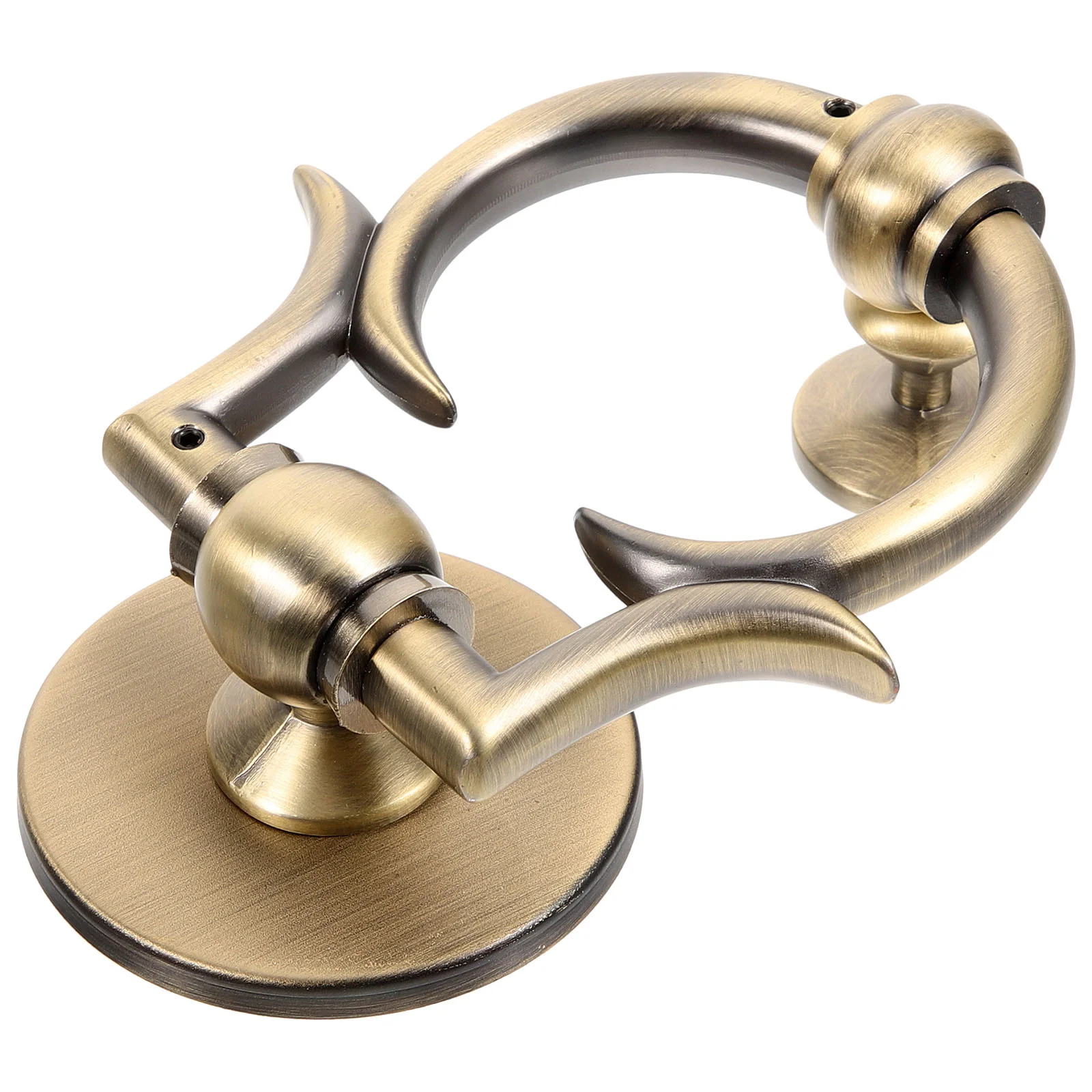 

Security Door Knocker Classical Knocker Zinc Alloy Exterior Home Door Knocker