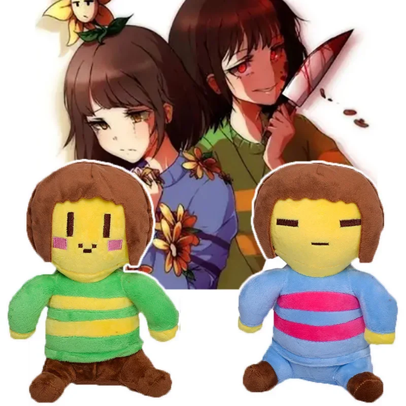 Аниме Undertale плюшевые игрушки мультяшные игры мягкие куклы персонаж Фриск фигурки