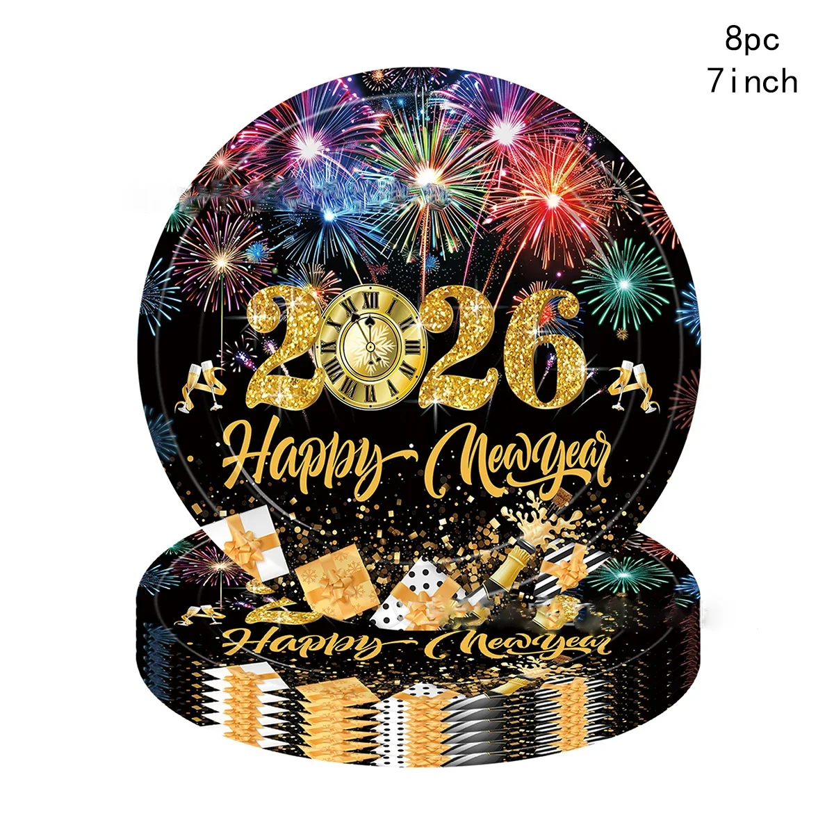 

Gooparty одноразовая новогодняя посуда Cheer 2026