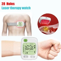 650nm semiconductor laser therapy wirst watch lllt physiotherapy therapy watch for diabetes cholesterol hypertension