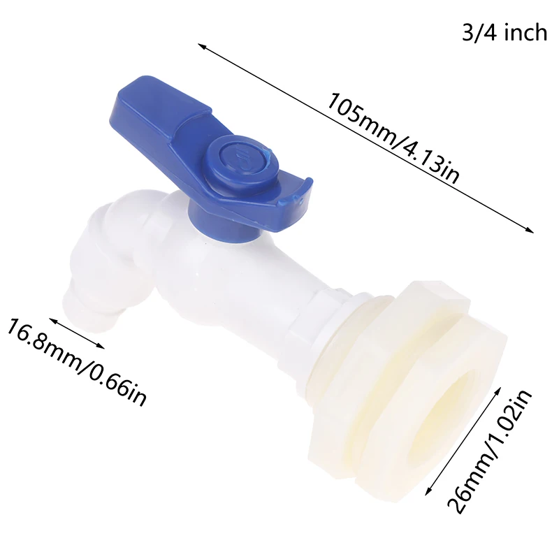 

Пластиковый кран для бочки 1/2 дюйма