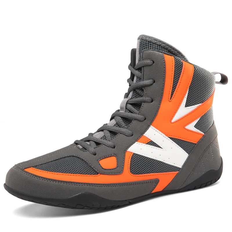 

Luxury Boxing Shoes Men Women Big Size 35-45 Professional Boxing Wears for Men Light Weight Wrestling Footwears Fighting Boots