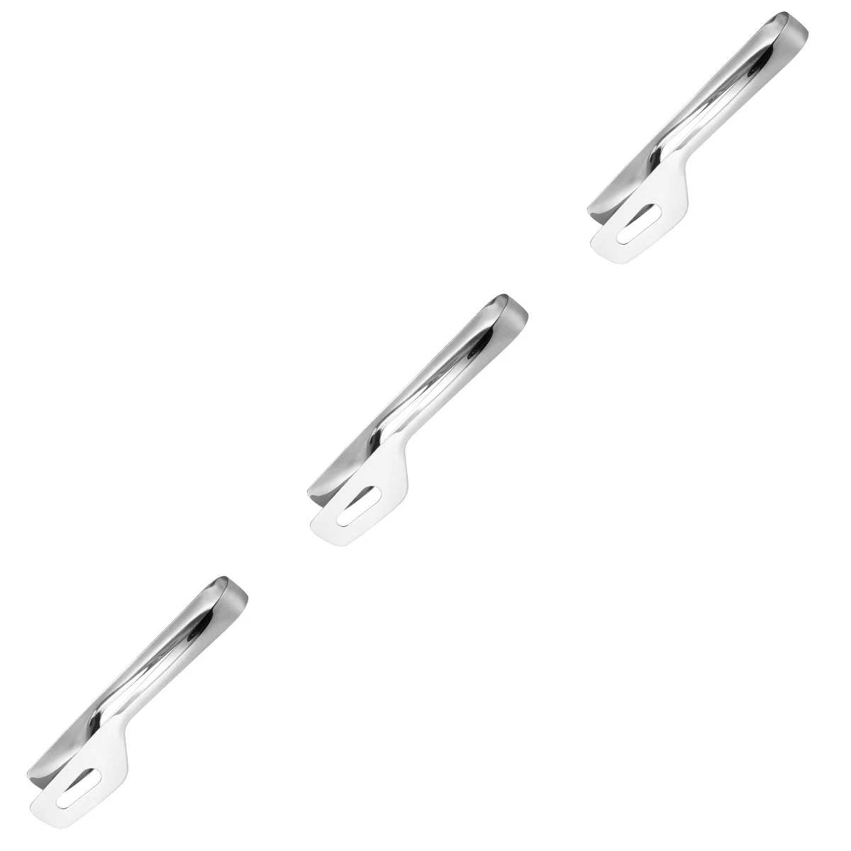 

3pcs Buffet Tong Toast Tong Bread Clamp Barbecue Clip Biscuit Tong Dessert Clip