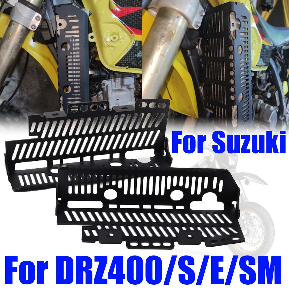 

Radiator Grille Guard Grill Cover Protector For Suzuki DRZ400 DRZ400E DRZ400S DRZ400SM DRZ 400 E S 400E 400S 400SM Accessories