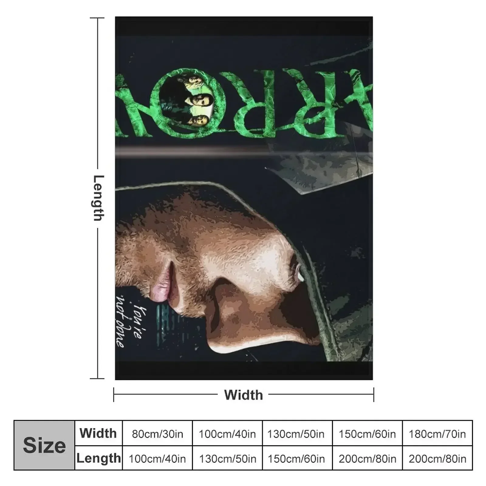 Оригинальное одеяло Team Arrow декоративные одеяла для волос кемпинга