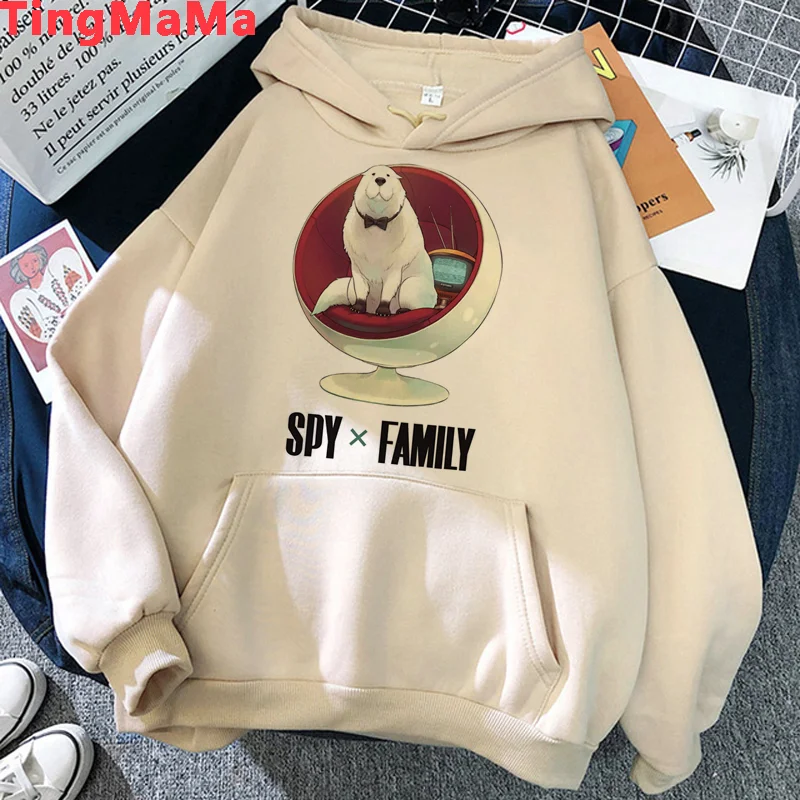 

Spy x Family Anya hoodies women harajuku 90s 2023 y2k aesthetic clothes tracksuit female long sleeve top Hood