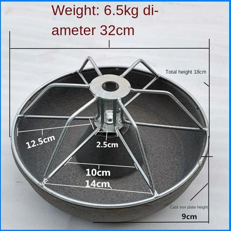 Обучающий лоток YY из чугуна для свиней свободный кормовой поросят |