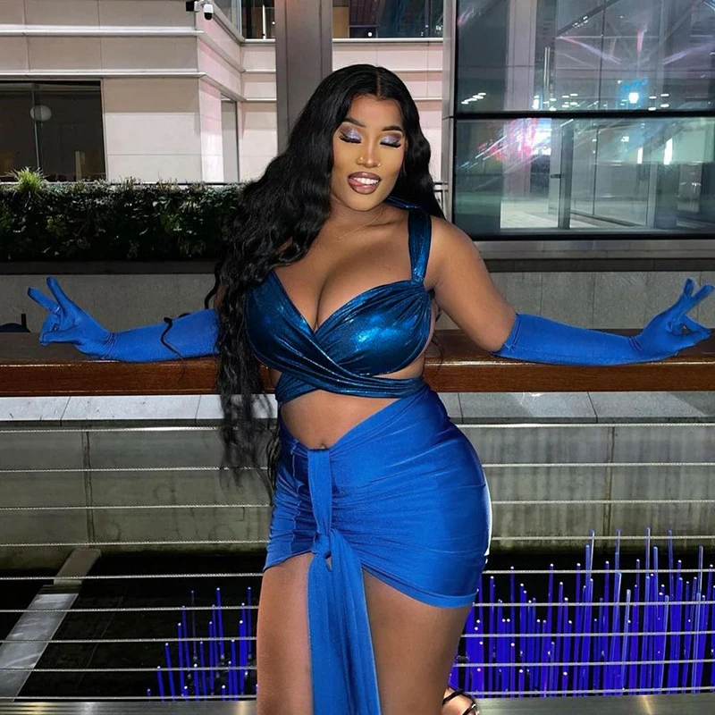 

Женское платье с открытой спиной, однотонное облегающее короткое платье из спандекса с бантом и лентой, лето 2023