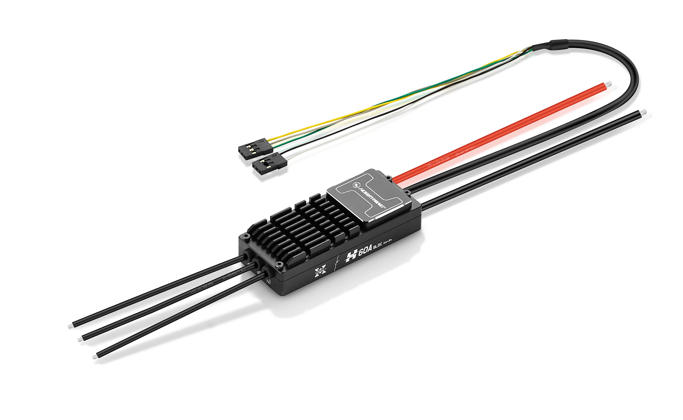 Фото Hobbywing XRotor Pro H60A BLDC 6-14S ESC CAN протокол/IP55 для деталей радиоуправляемой модели №1