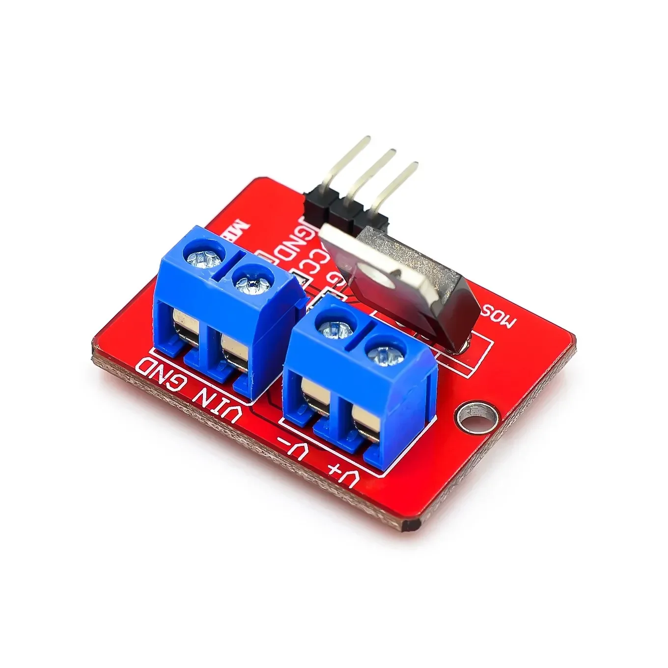 Фото ТОП Модуль драйвера MOSFET с кнопкой IRF520 для ARM Raspberry Pi №3