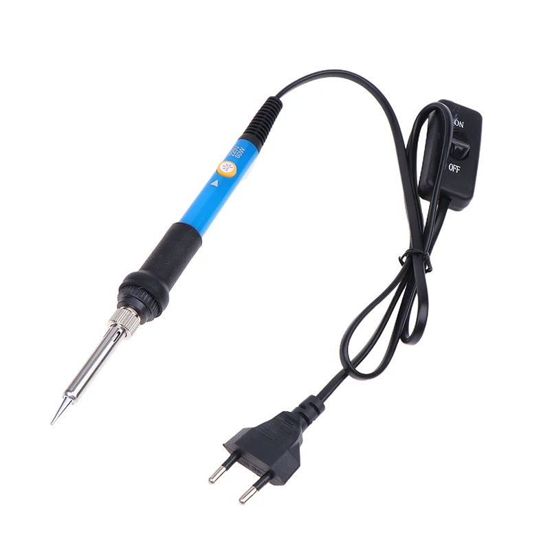 

Электрический паяльник с регулируемой температурой 220 в 60 Вт, паяльник, профессиональный оловянный сварочный аппарат, тепловой карандаш, сварочный ремонтный инструмент