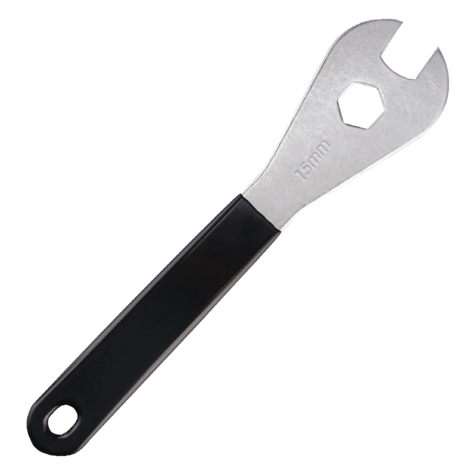 Black/ Silver Bicycle Repair Tool 15 Hub Wrench Pedal Wrench