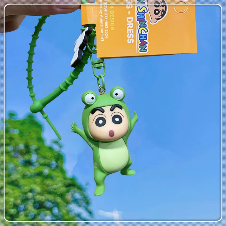 Новинка Аниме Crayon Shin-chan Kawaii Q версия Cos крест платье искусственная ПВХ модель