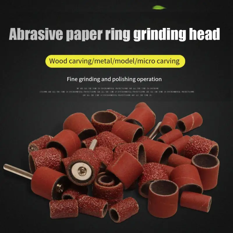 

20Grit Sanding Drums Kit Sanding Band 1/2 1/4 Inch Sand Mandrels Fit for Dremel Nail Drill Rotary Abrasive Tools
