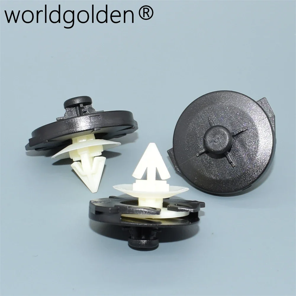 worldgolden 100 шт. автозастежки внутренняя дверная карта панель зажимы для отделки VW Polo