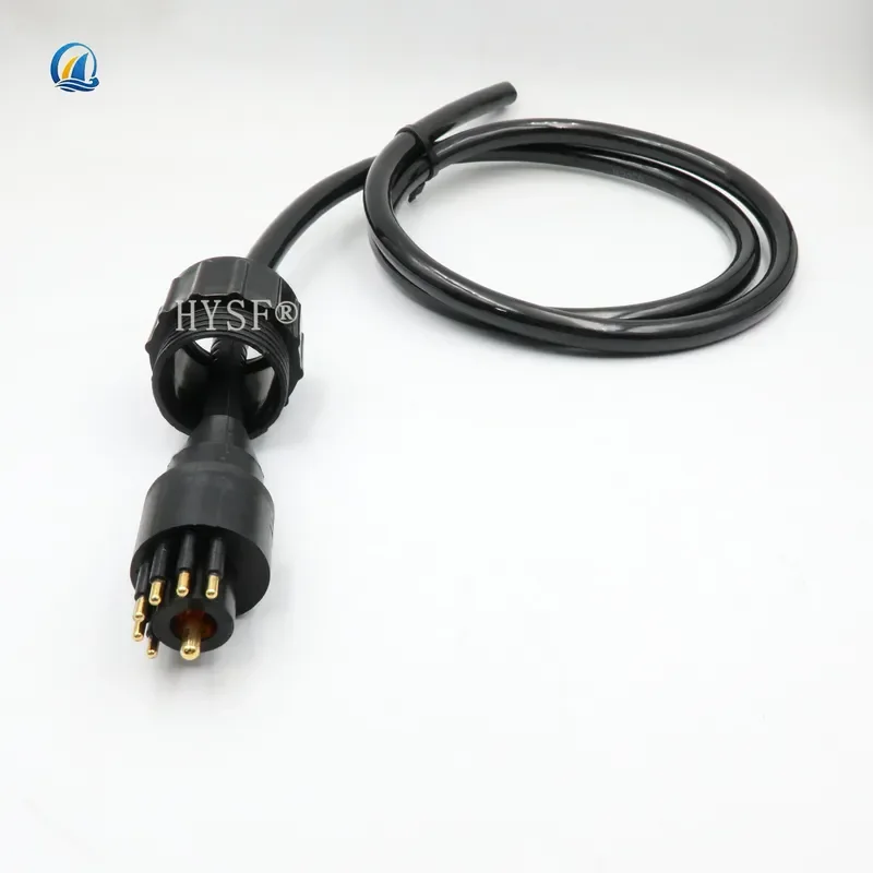 Фото Коаксиальный подводный морской кабель IP69K для ROV, водонепроницаемый Ethernet-кабель, круглый кабель для подводных аппаратов Seacon Subconn №3