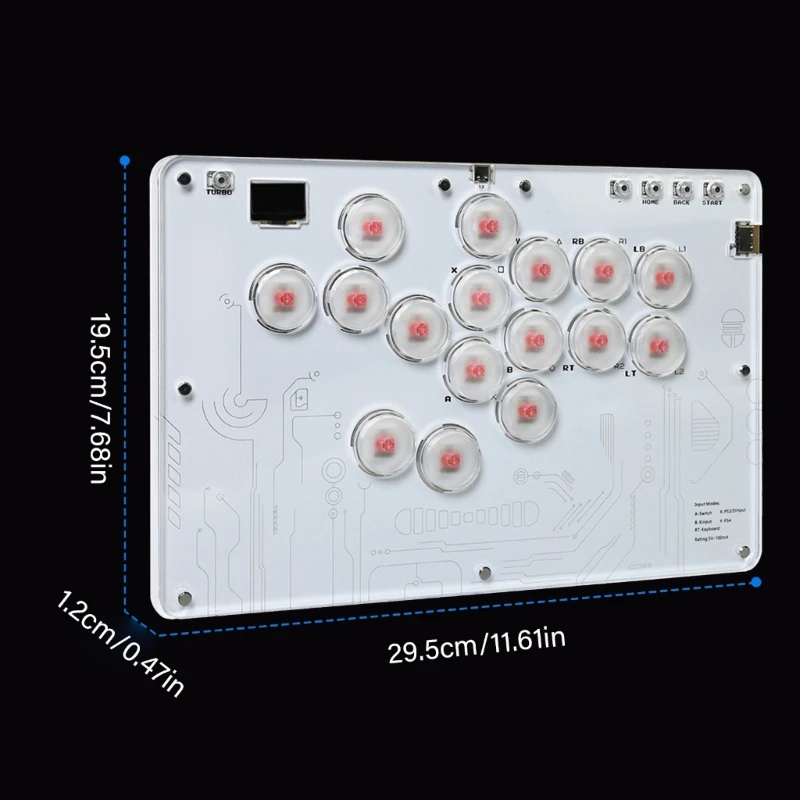 Аркадные клавиатуры со светодиодной подсветкой для соревнований P4/Steam