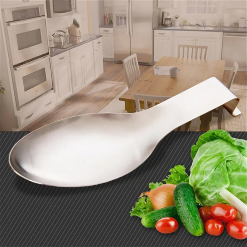 

1Pcs New Kitchen Accessories Stainless Steel Storage ToolsKitchen Accessories Kitchen Organizer Spoon Rack Stand Spoon Holder