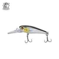 1pcs floating fishing lures minnow hard bait 40mm 2 7g high frequency swing wobblers crankbait carp perch plug fishing tackle