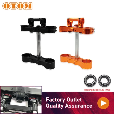 OTOM для мотоцикла KTM, рулевой ремень, верхние/нижние тройные зажимы для деревьев и бритвенное крепление SX EXC XCW XCF 125-530