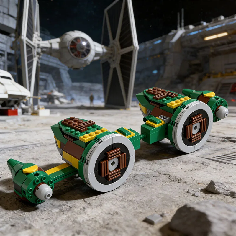 200 деталей: Модульные двигатели GPE-3130 для моделей Podracer из серии Space War, конструктор MOC, простой DIY-набор, подарок для мальчиков на праздник (art.: 3920d7ca16ea3) - 3920d7ca16ea3