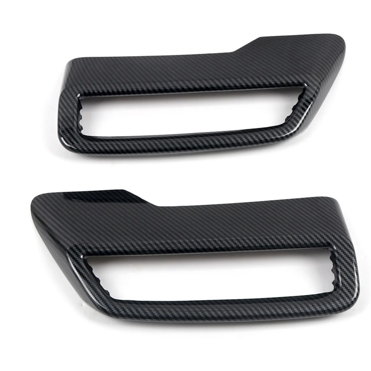 Для Peugeot 3008 4008 5008 2017-2021 ABS углеродное волокно автомобильный хвостовой глушитель