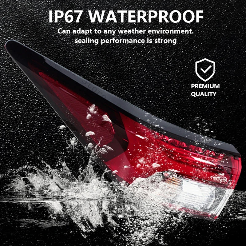 Для Mitsubishi Outlander 2022 2023 светодиодный задний бампер фонарь указатель поворота