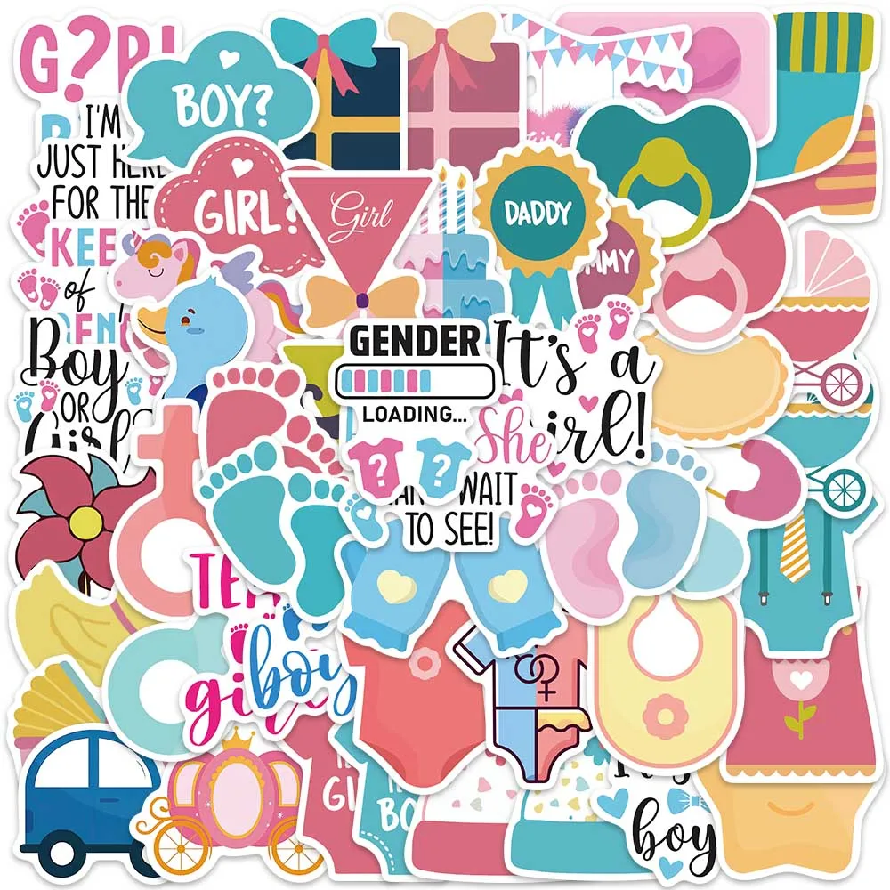 52 шт. раскрывающие наклейки для детей