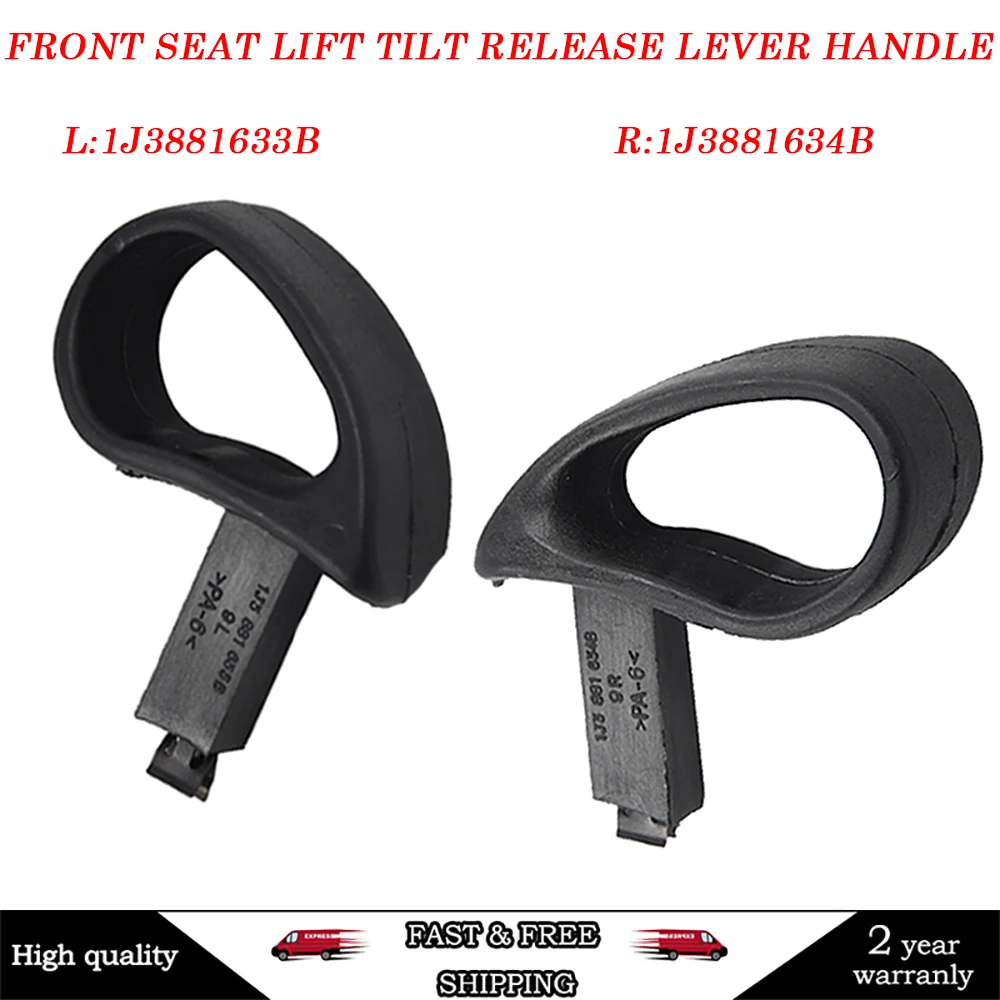 

Car Front Seat Lift Tilt Release Lever Handle Left Right For VW MK4 Golf Bora Polo For Audi A1 Seat Ibiza 1J3881633B 1J3881634B
