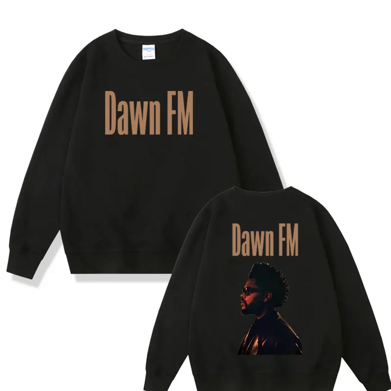 

The Weeknd Dawn FM Art Aesthetic Graphic Sweatshirt Mens Hip Hop Harajuku Style Tracksuit 90s Men Women Oversized Loose Pullover